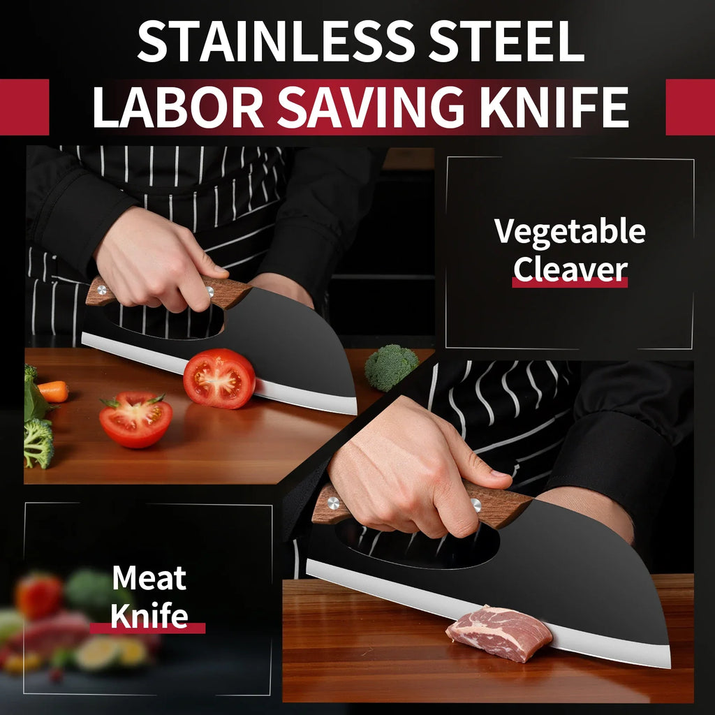 PLYS Chef's Knife – Sharp Stainless Steel Kitchen Knife