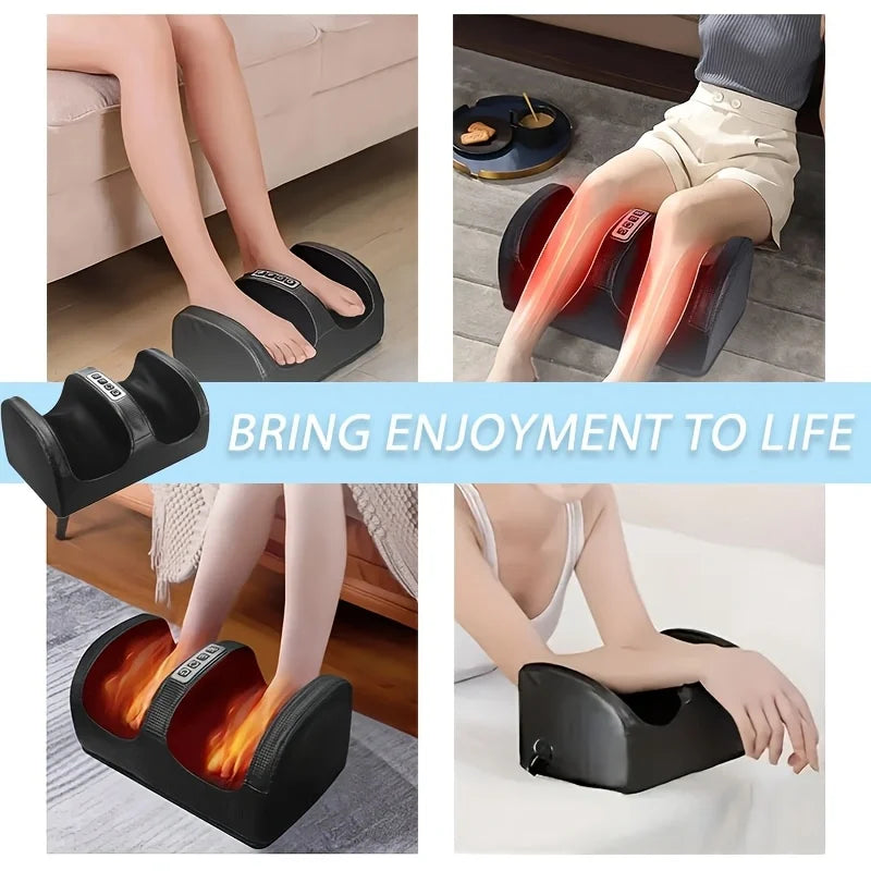 Heating & Kneading Foot Massager | 20 Heads, Smart Timer