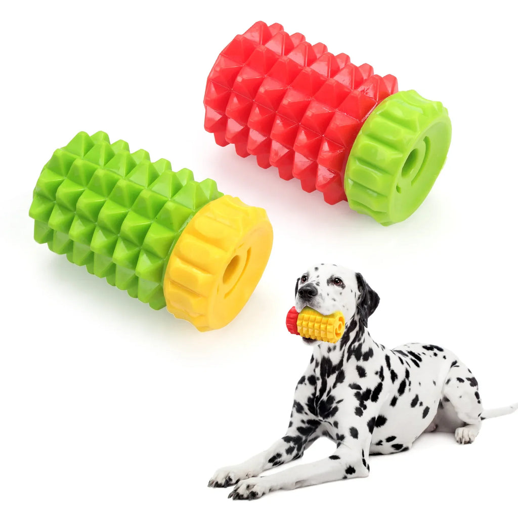 Simulated Corn Cob TPR Dog Toy Scratch-resistant Teething Stick