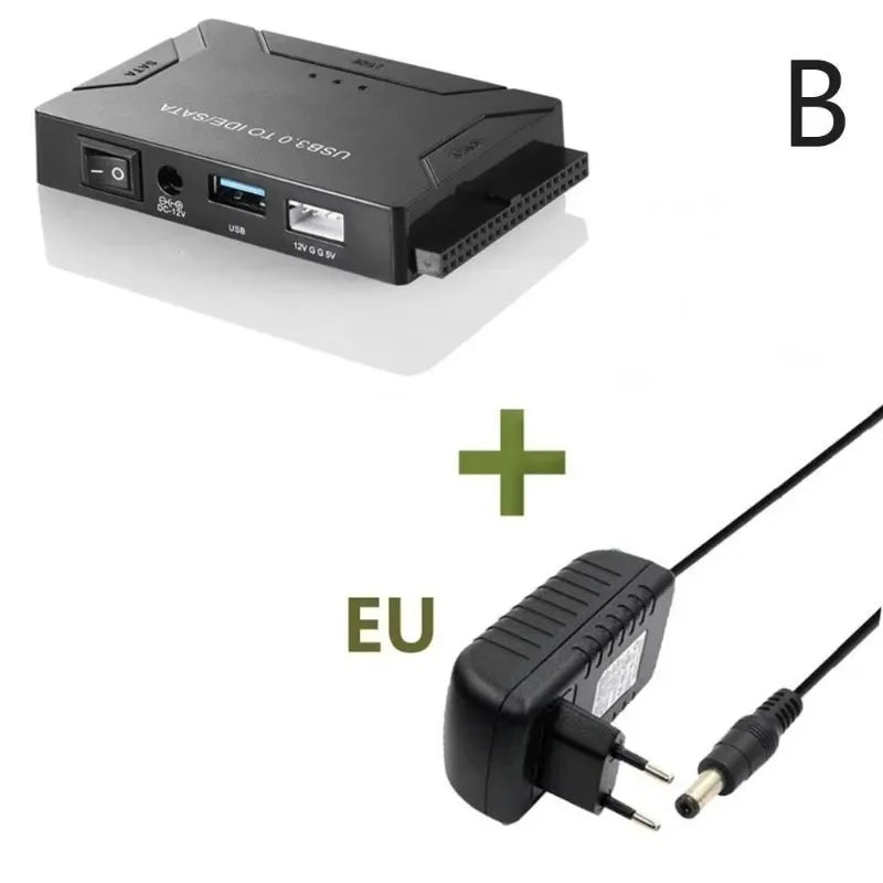 USB 3.0 to SATA Adapter Cable – HDD & SSD Data Transfer