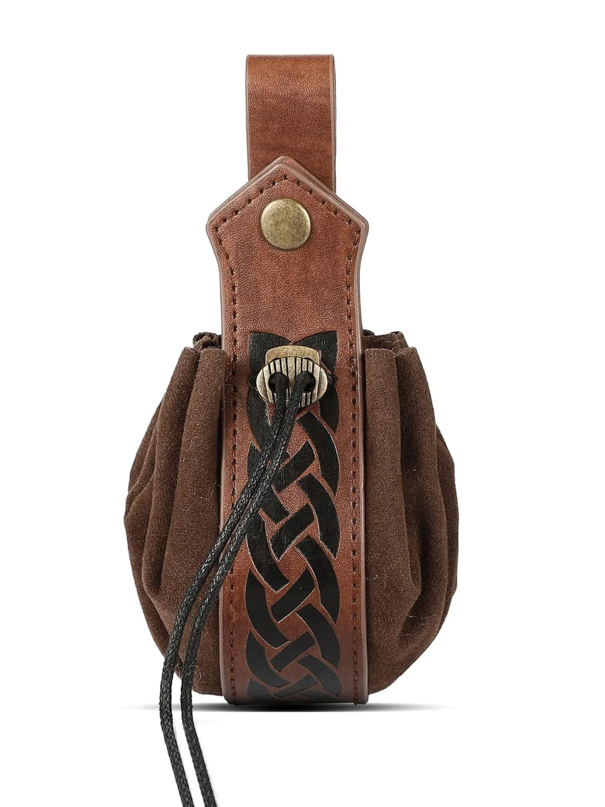 Renaissance Costume Belt Pouch Waist Bag Fanny Cork Potion Bottle