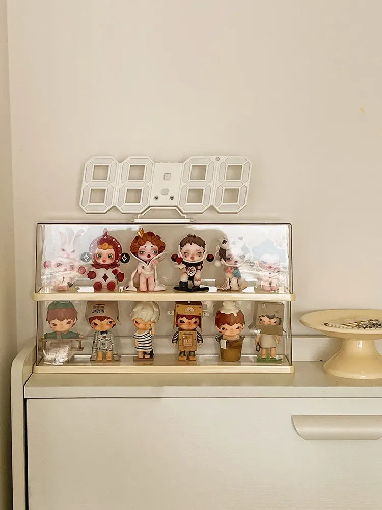 Acrylic Figure Display Case – Dustproof Toy & Doll Showcase