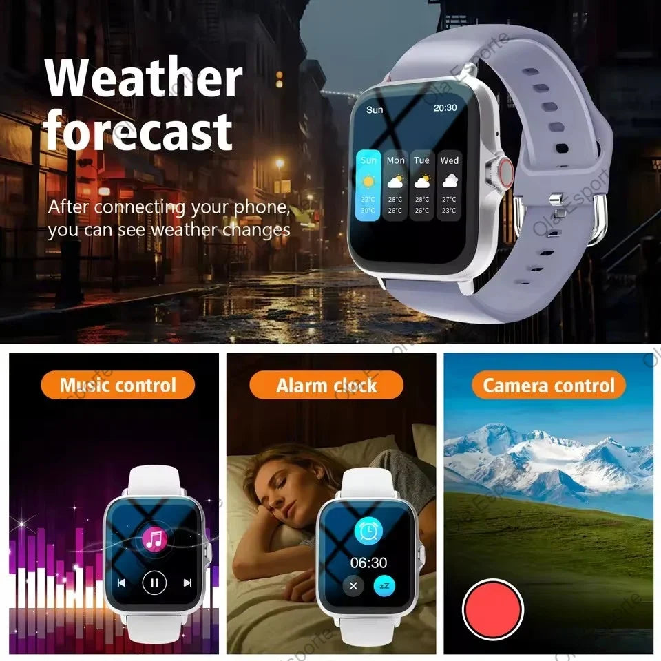 Ola Esporte 1.83" Smartwatch – Bluetooth Calls & Fitness Tracker
