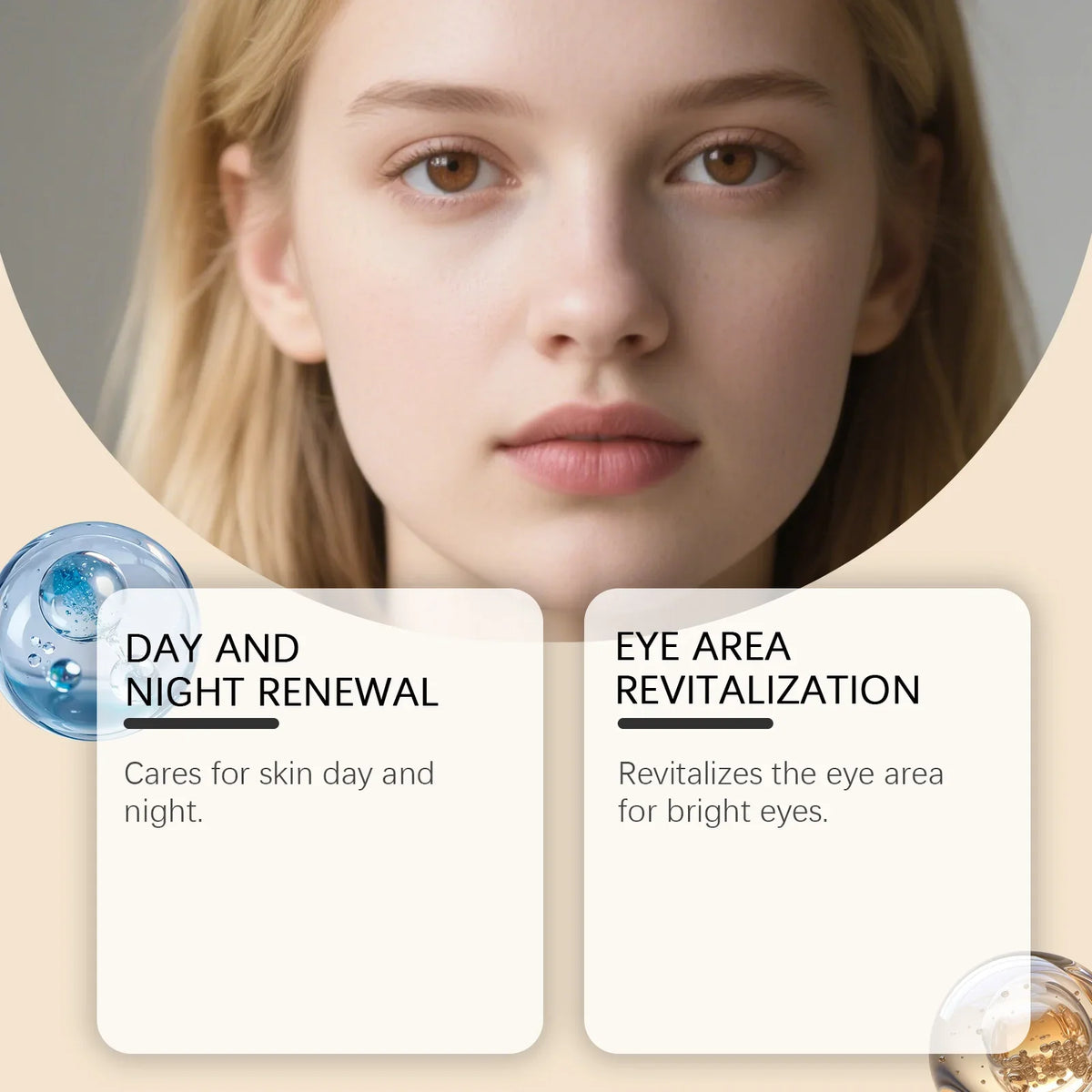 Day & Night Face Cream Set | Hyaluronic Acid + Eye & Scrub