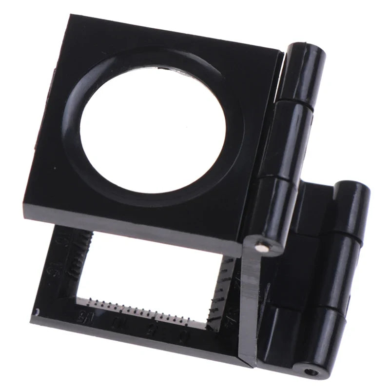 10X Folding Magnifier Loupe with Scale – 28mm Lens Tool