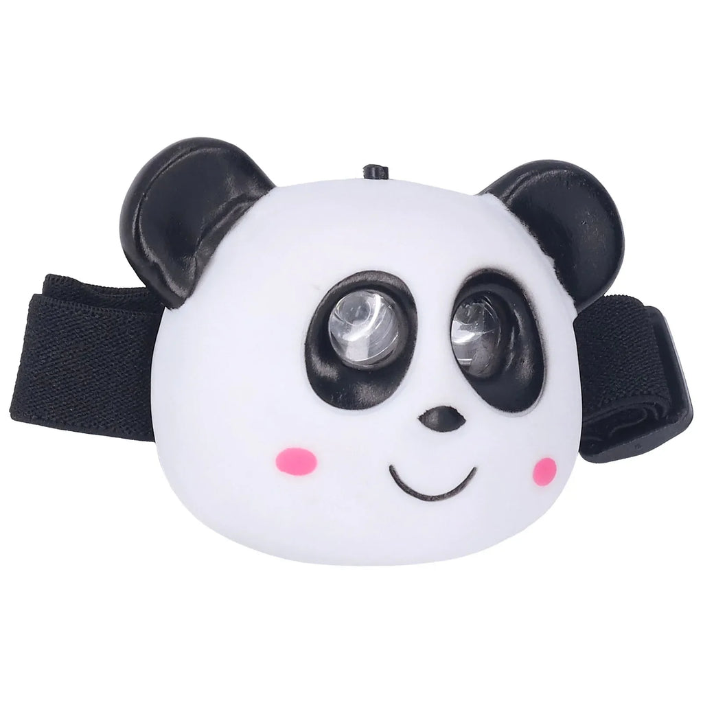 Kids Cartoon Headlamp 10000H White Light Portable 2 Modes LED Animal