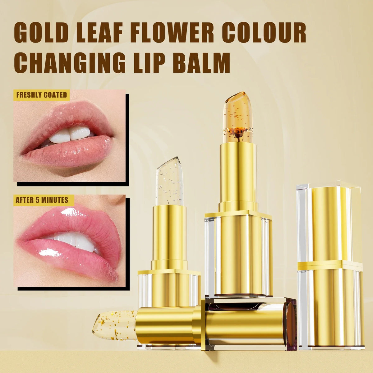 Hello Kiss Color-Changing Jelly Lipstick – Waterproof Lip Balm