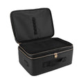 PU Leather Makeup Organizer Bag with Strap | Travel Brush Case