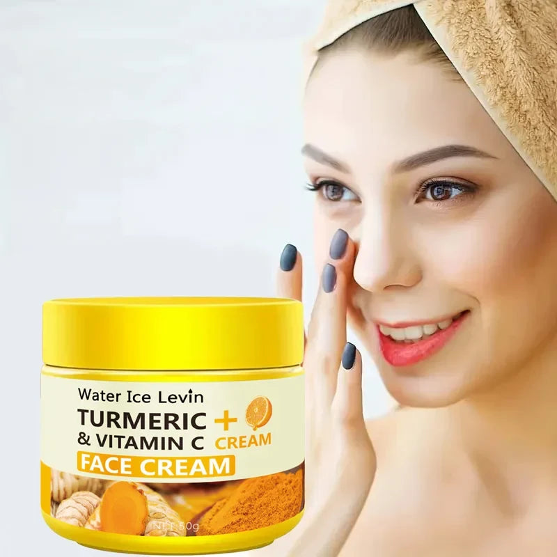 Turmeric Vitamin C Anti-Aging Cream – Collagen & Hyaluronic