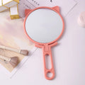 Cat Ears Foldable HD Makeup Mirror – Portable Handheld & Desktop