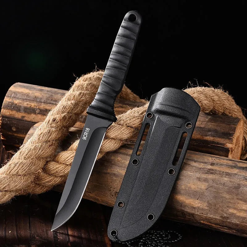 Portable Fixed Blade Camping Knife with Sheath | Stainless Steel