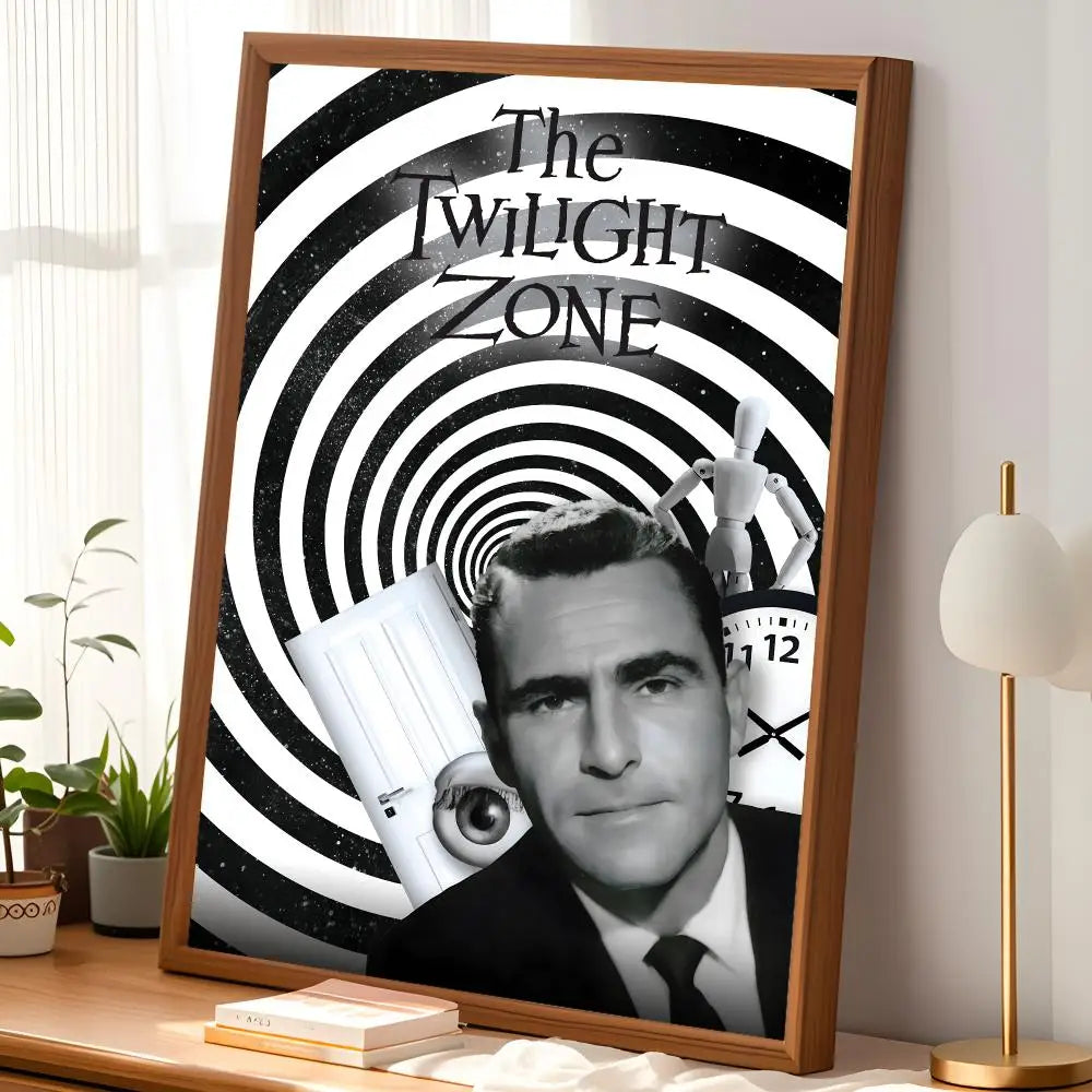 Twilight Zone Wall Art Poster – Self-Stick HD Waterproof Decor