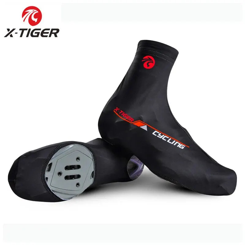 X-TIGER Winter Thermal Fleece Cycling Shoe Covers | MTB & Road