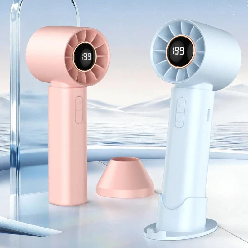 Lenovo Portable Mini USB Handheld Fan – Rechargeable Summer Cooling