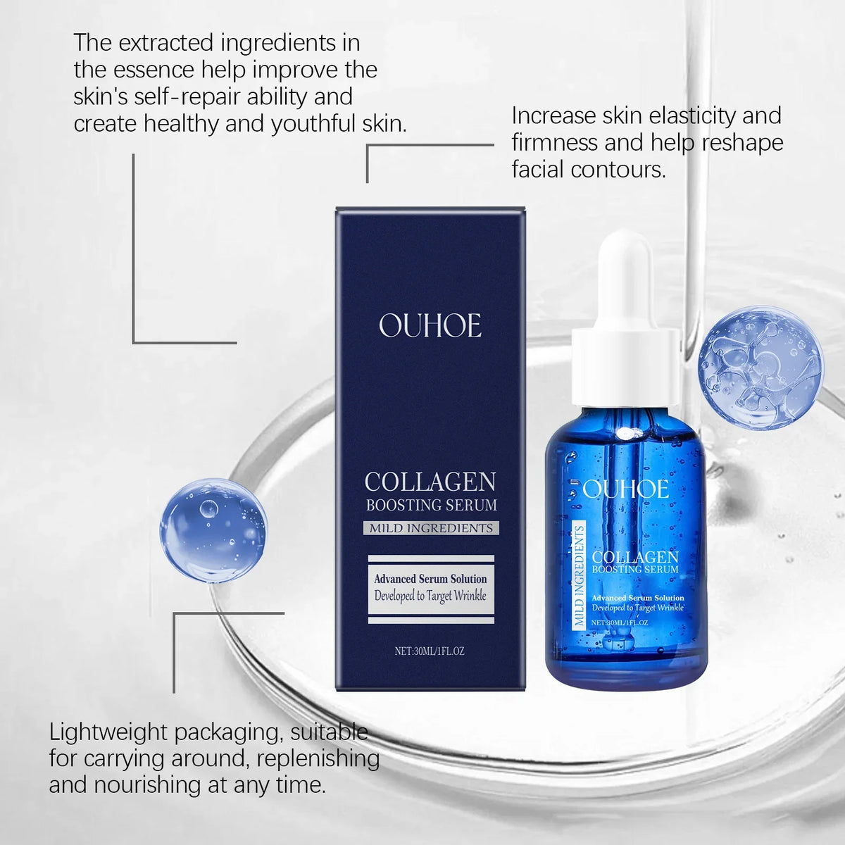 Collagen Boosting Face Serum – Firming, Lifting & Hydration