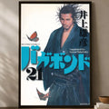 Vagabond Manga Wall Poster – Self-Stick HD Waterproof Art Print