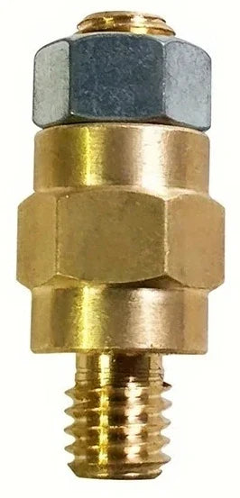 Heavy-duty Brass Battery Terminal Connectors 3 8-16 Threaded Seamless