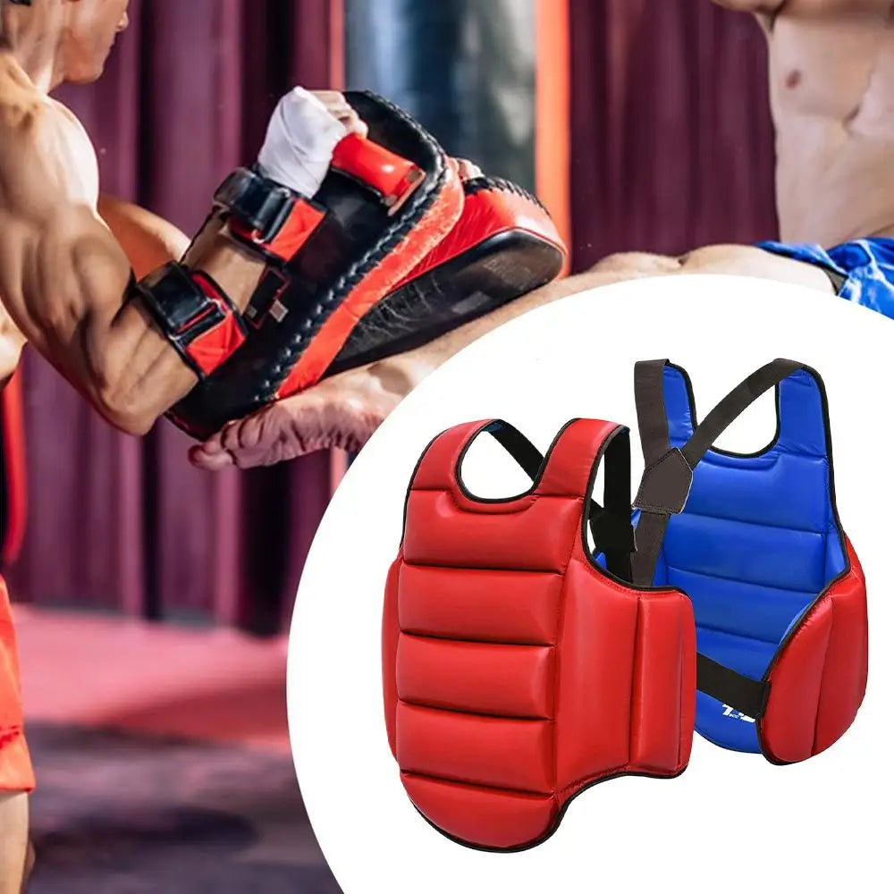 Taekwondo Karate Foam Chest Guard Protector – Unisex XS–XL