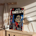 Michael Jackson Dancer Poster – Waterproof Self-Adhesive Wall Art