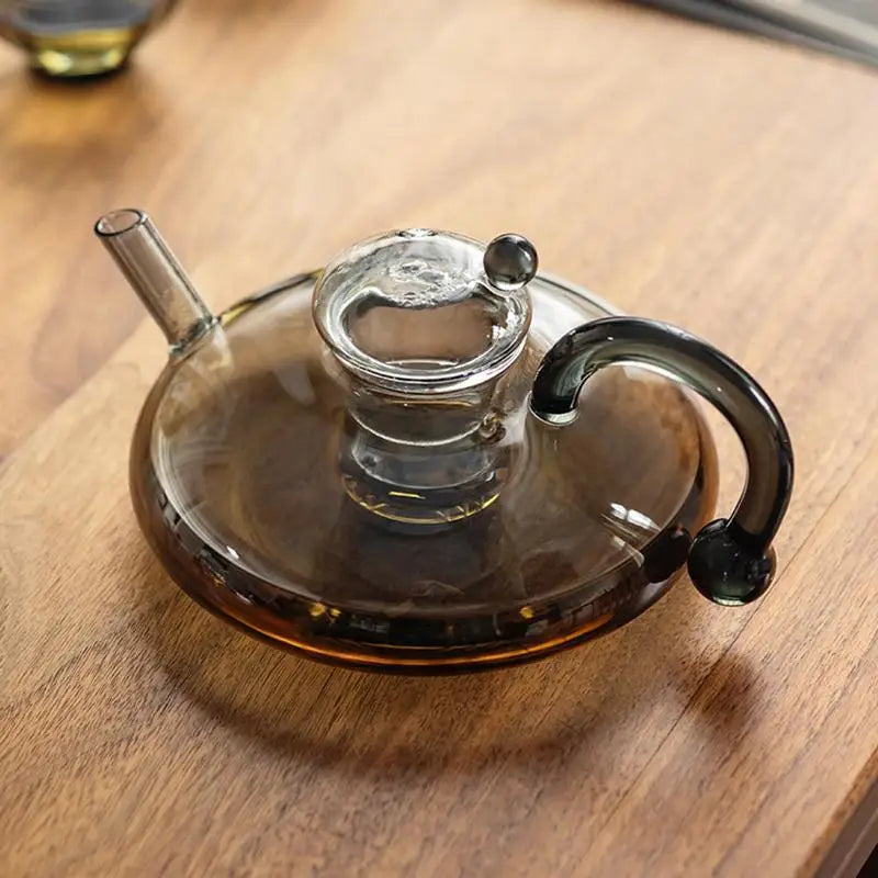 600ml Glass Teapot with Infuser & Warmer | Electric Tea Maker