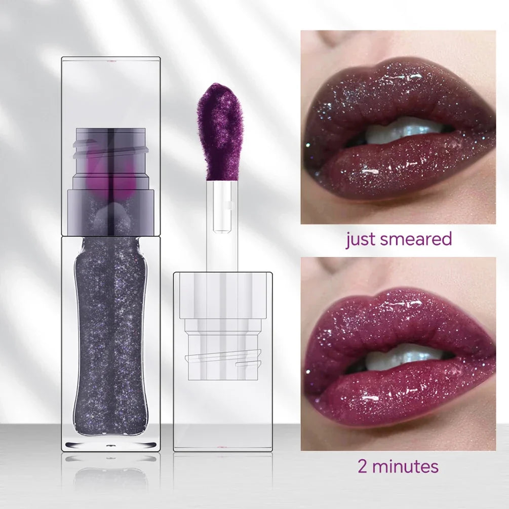 Vegan Color-Changing Pearl Lip Gloss | Private Label Wholesale