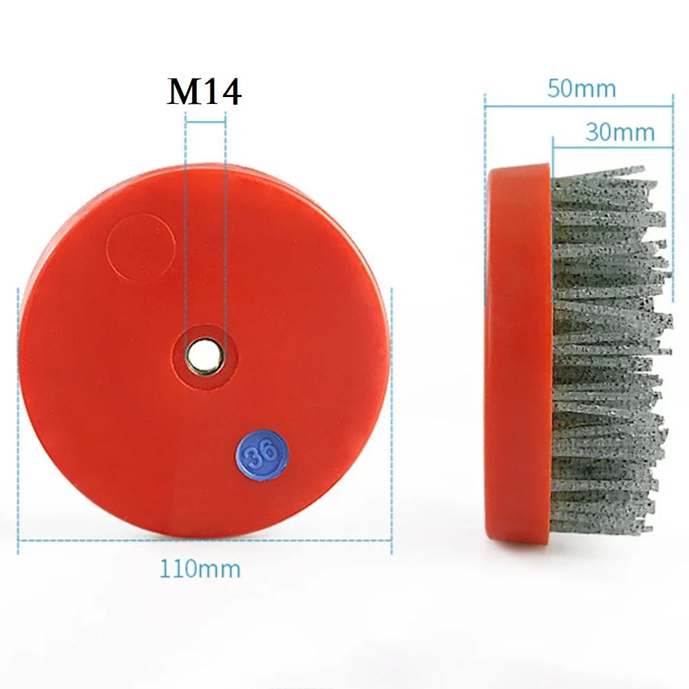 Circular Antique Abrasive Brush Stone Granite Polishing Cleaning M14