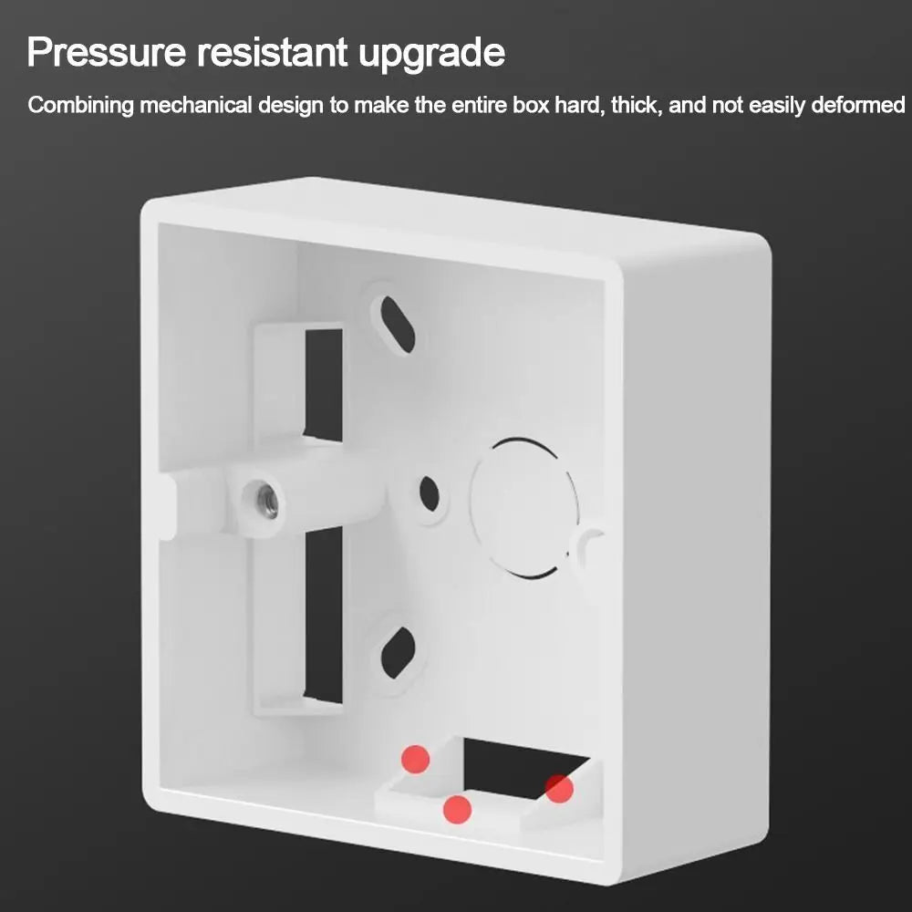 86 Type PVC Junction Box 33/50mm – Switch Socket Install Box