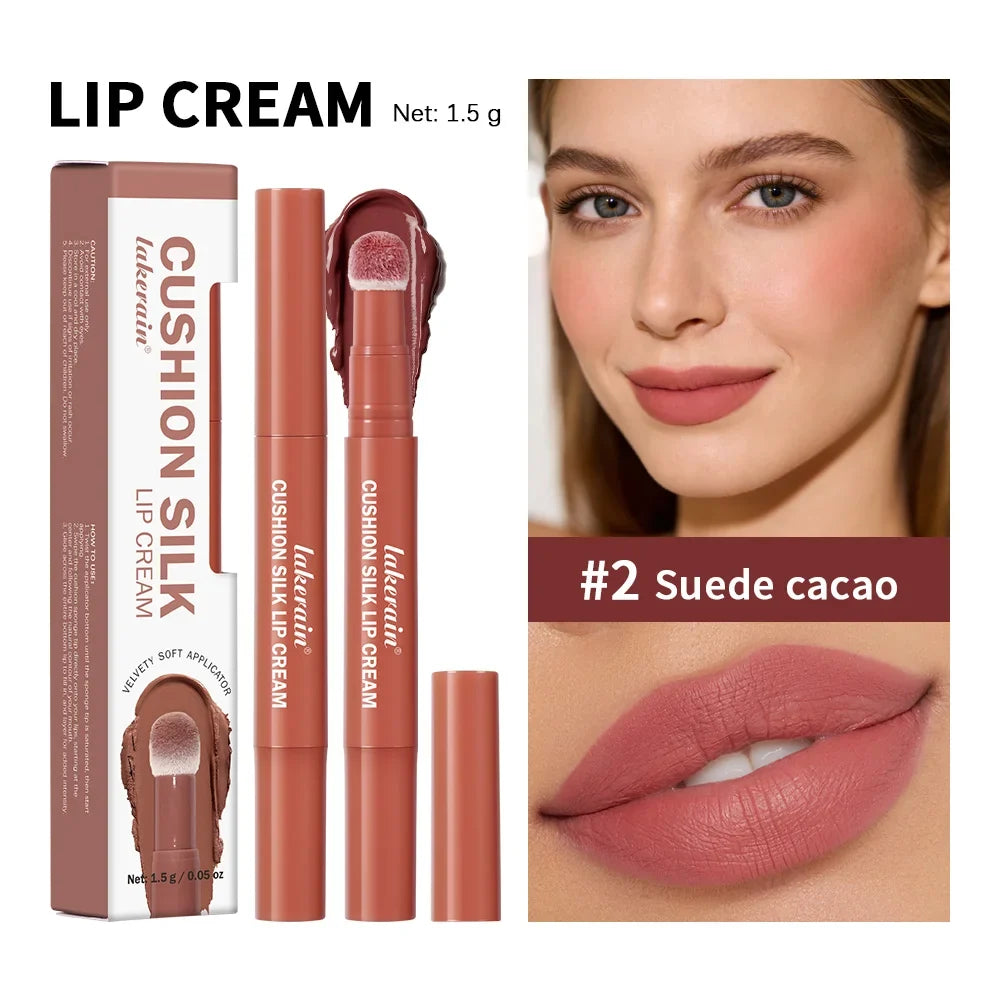 Lakerain Cushion Lip Cream – Matte Long-Lasting Lip Stain