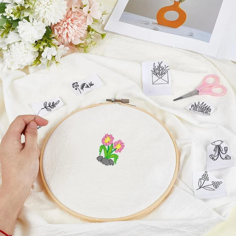100 Pcs Water Soluble Stick & Stitch Embroidery Stabilizers