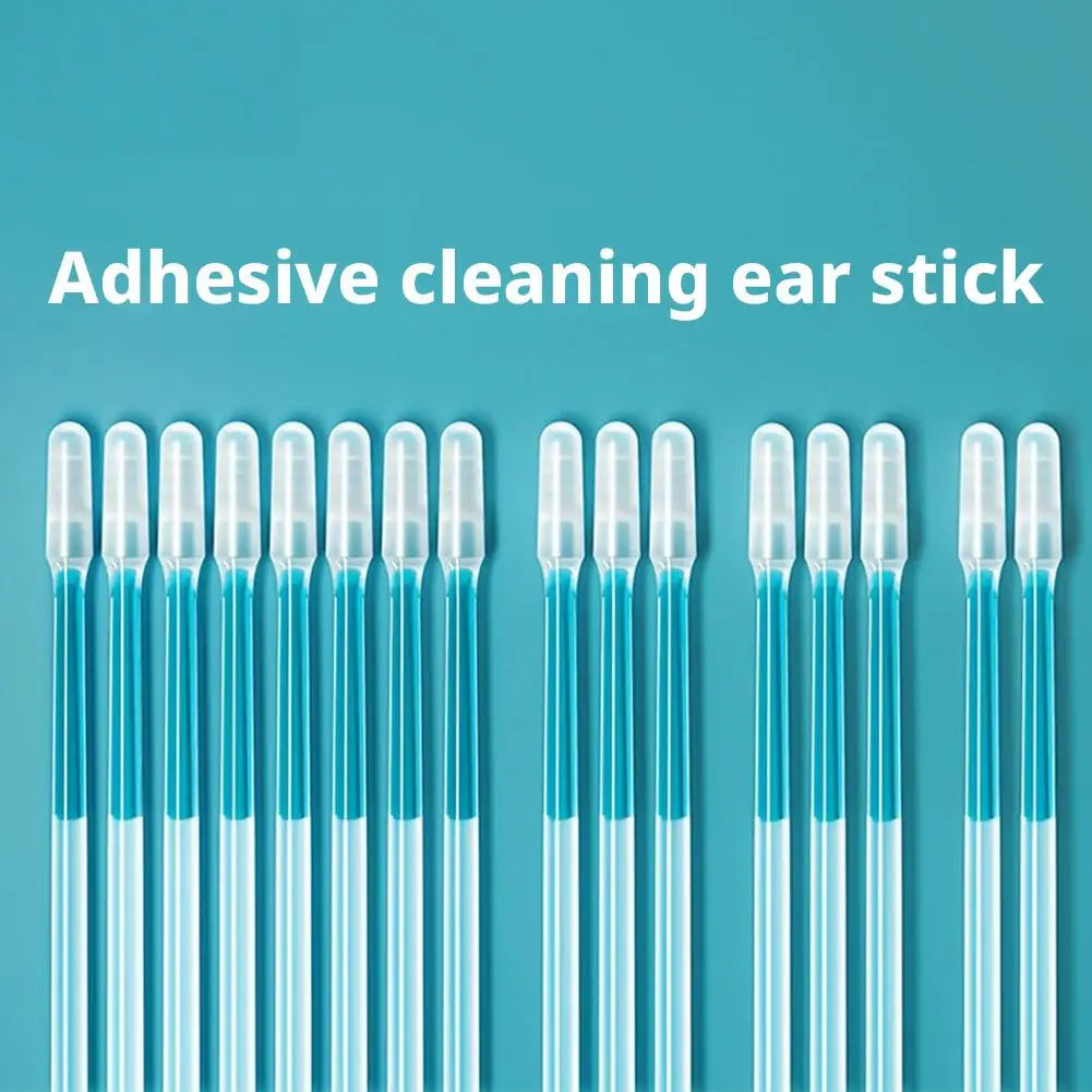 Adhesive Earwax Removal Tool – 24pc Sticky Ear Pick Kit