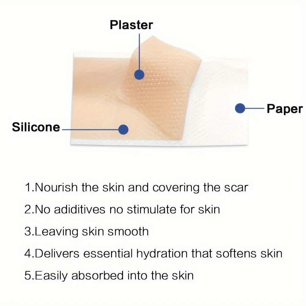 Invisible Silicone Scar Covering Patch 150cm Roll
