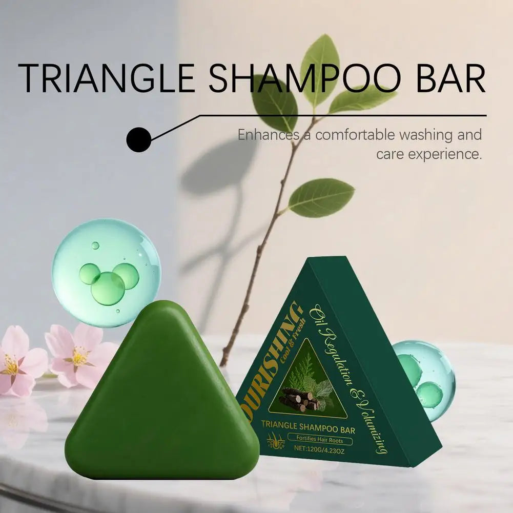 Herbal Shampoo Soap Bar – Platycladus & Grass Root Strengthening