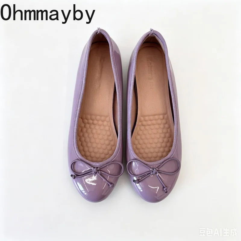 Women's Mary Jane Ballet Flats – Soft Slip-On Dress Shoes