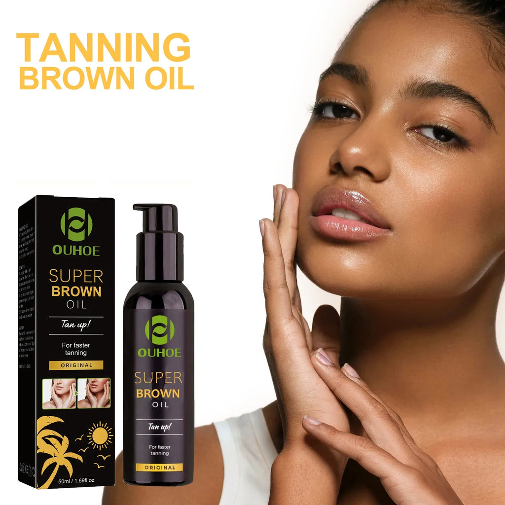 Tanning Oil for Face & Body | Bronze Glow & Moisturizing Self-Tan