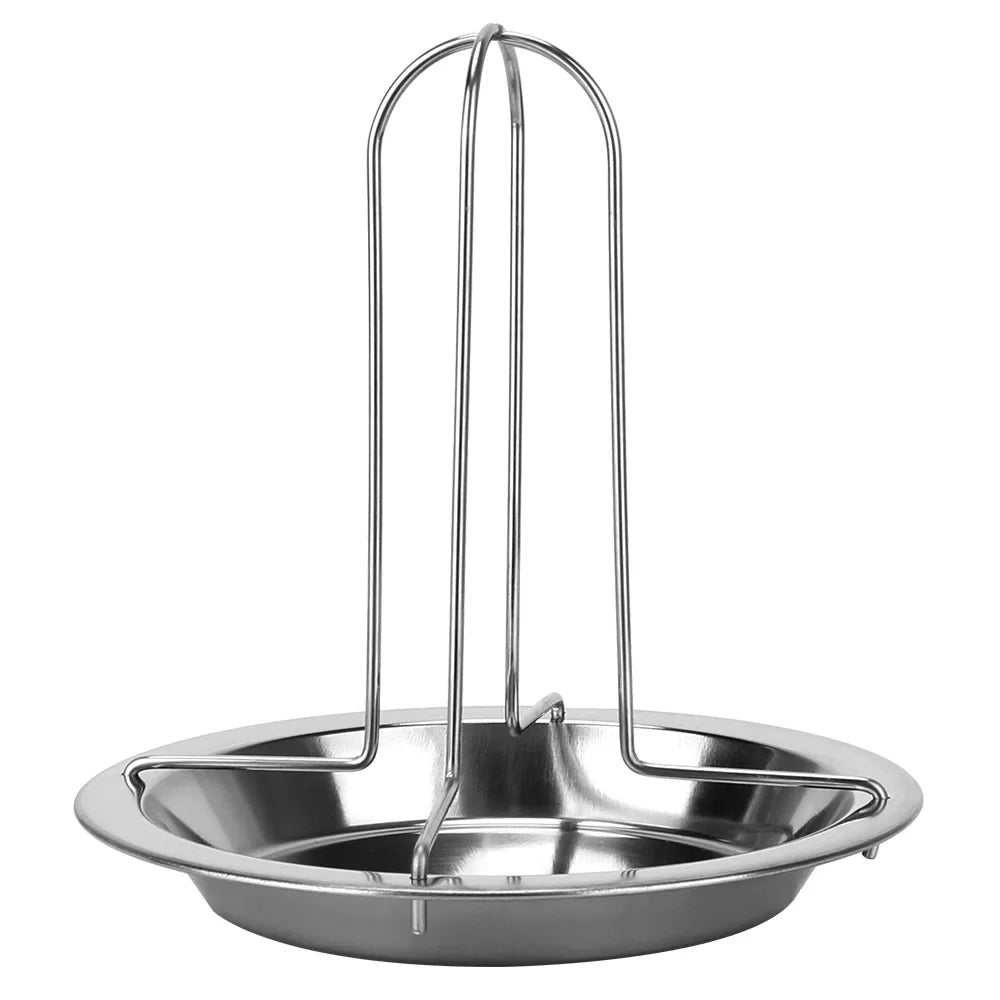Vertical Chicken Roaster Rack – Stainless Steel BBQ & Oven