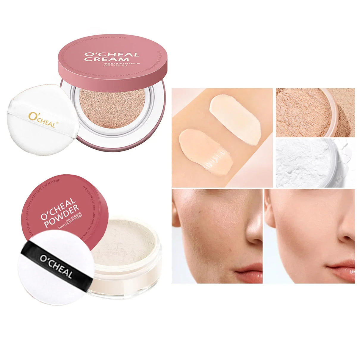 O'CHEAL CC Cream Cushion Foundation – Concealer BB Cream