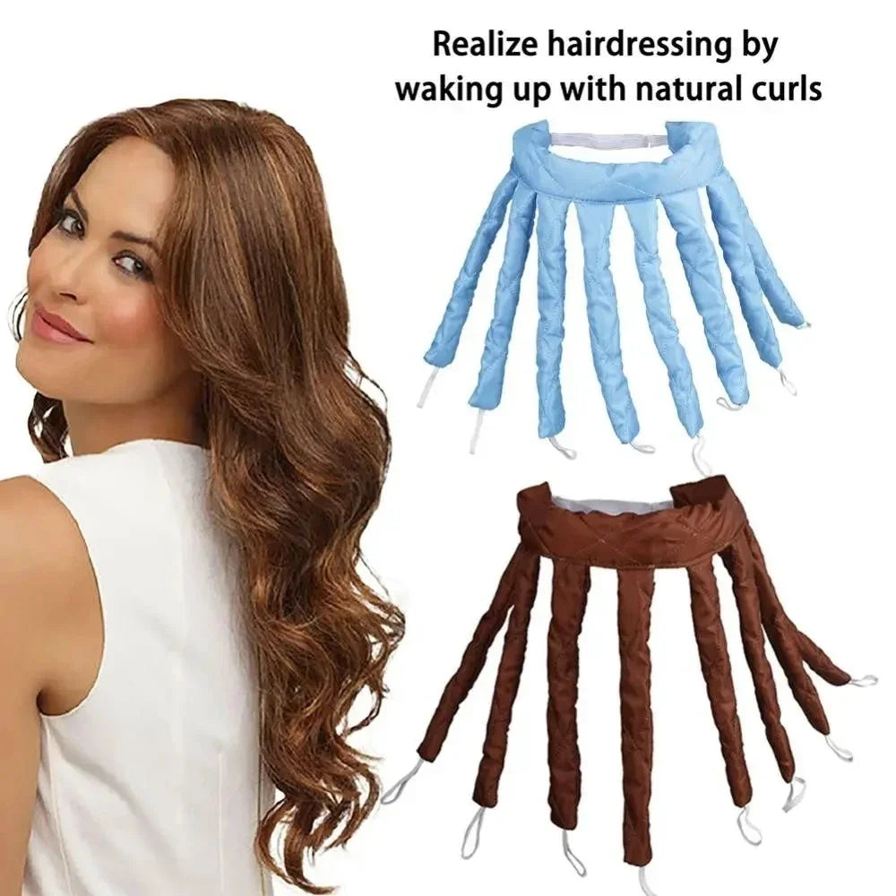 Lazy Hair Curler Rollers Heatless Curling Rod Headband Curls Silk