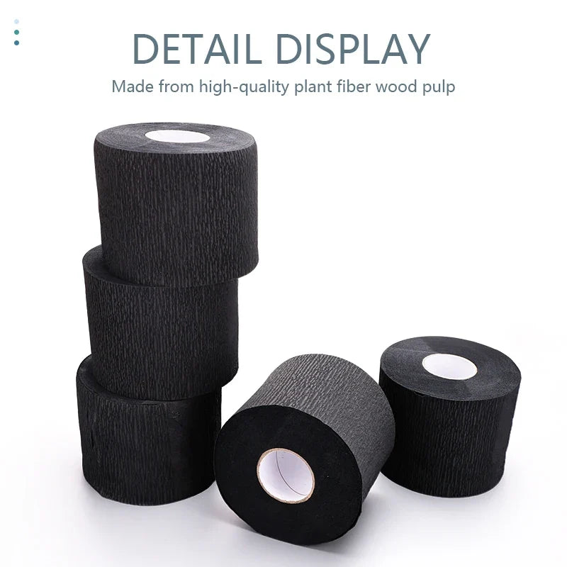Disposable Barber Neck Paper Strips | Salon Hair Collar Covers