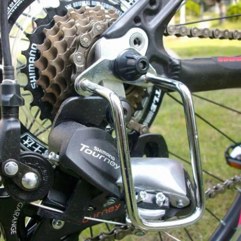 Mountain Bike Rear Derailleur Guard – Metal Chain Gear Protector