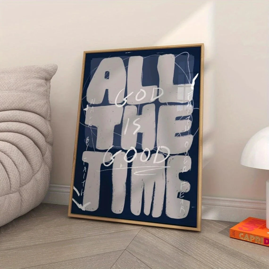 "God Is Always Good" Christian Canvas Wall Art Print