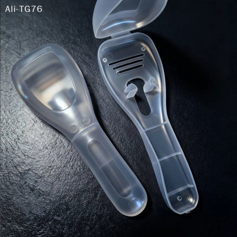 Clear Plastic Razor Storage Case | Travel Shaver Box