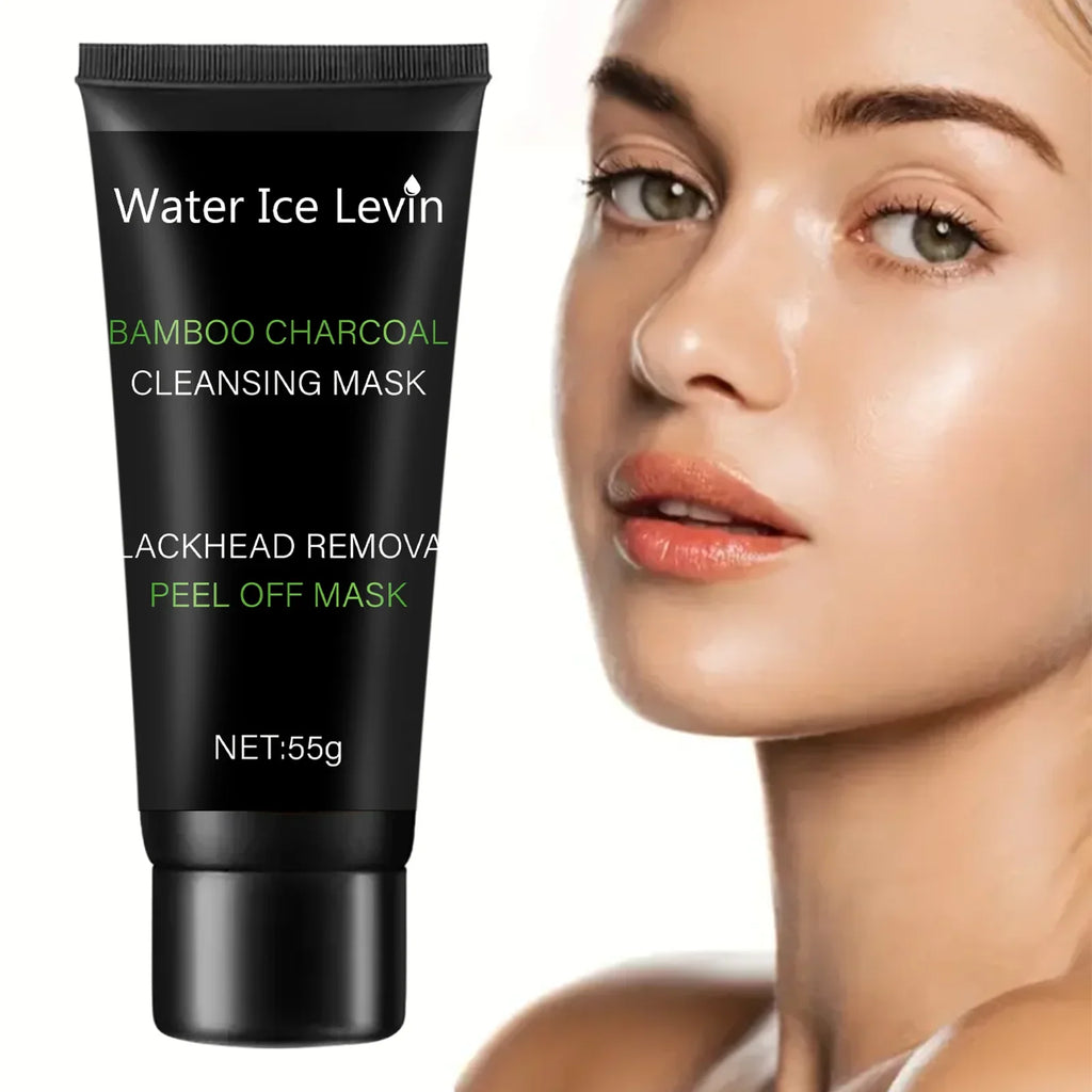 Bamboo Charcoal Peel-Off Mask – Deep Cleansing & Exfoliating