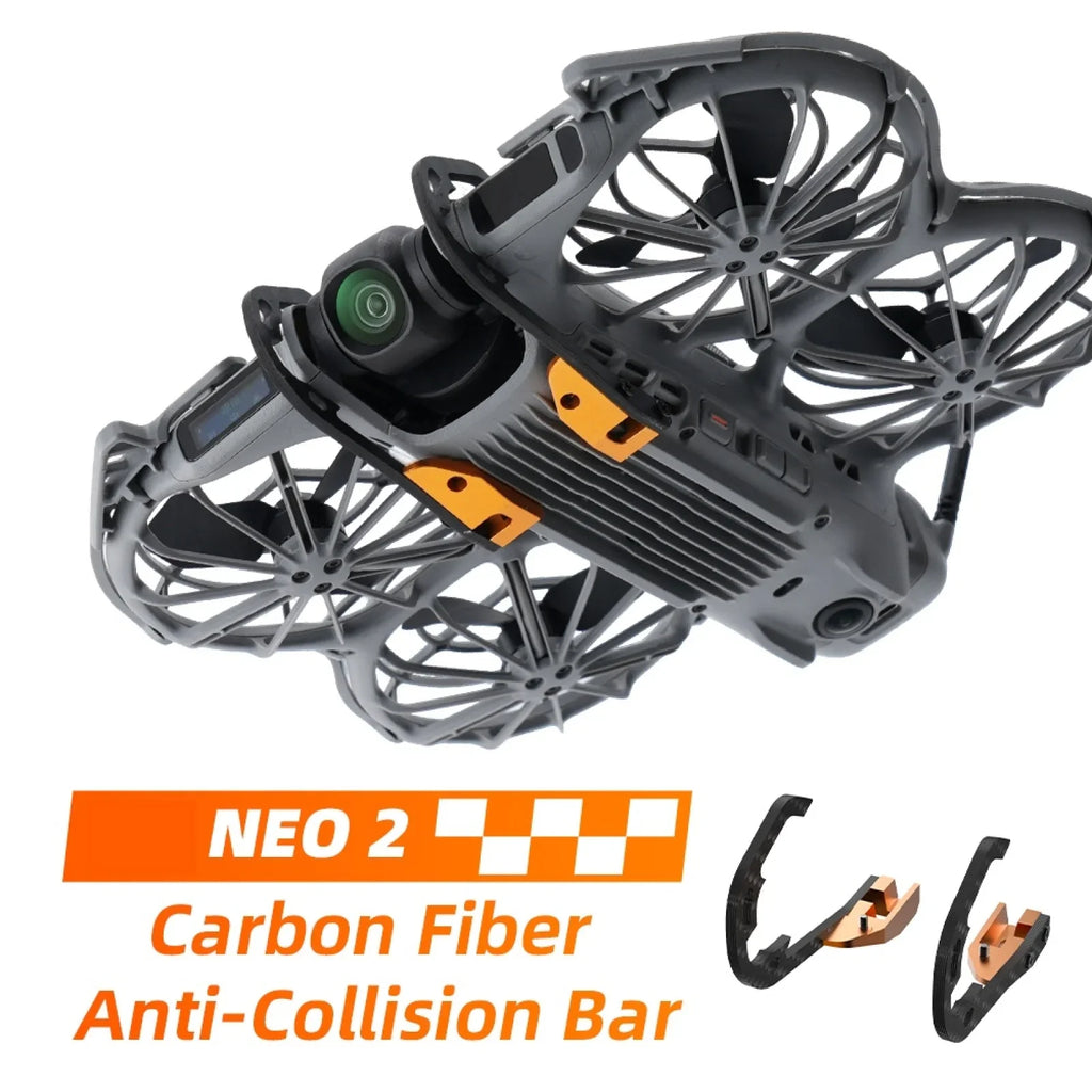 Carbon Fiber Gimbal Protection Bar for DJI NEO 2 Lens Bumper