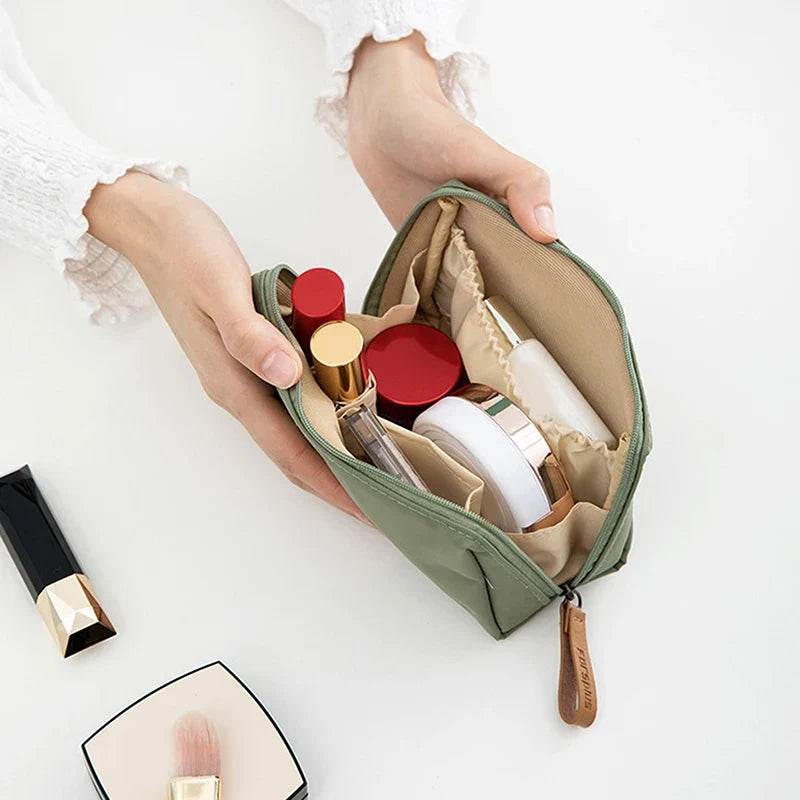 Portable Waterproof Makeup Bag | Travel Cosmetic Zipper Pouch