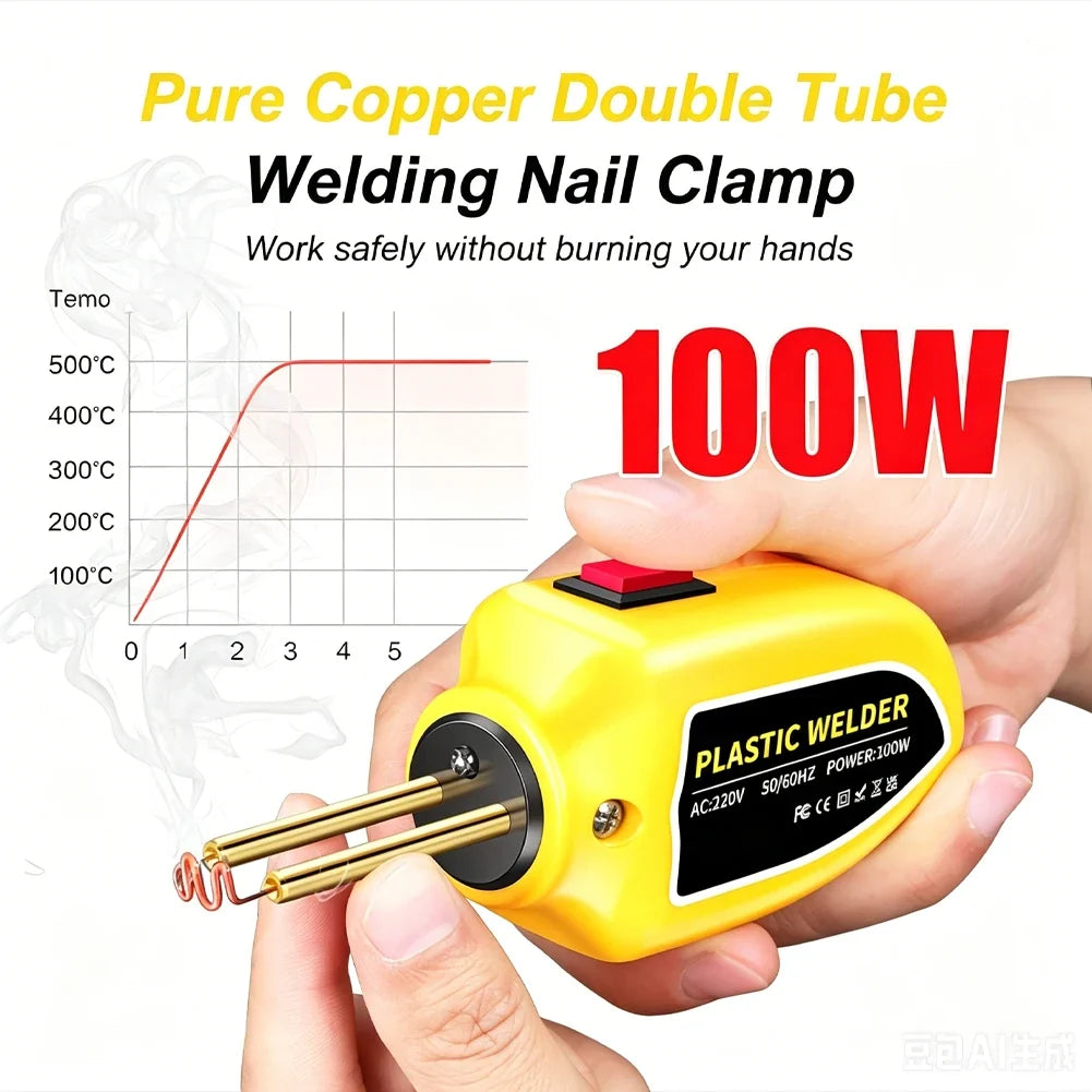 1200 Pcs Bumper Welding Pins – 6 Sizes Auto Plastic Repair Kit