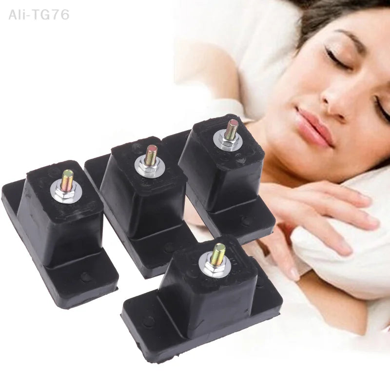 4-Pack AC Anti-Vibration Rubber Mounting Isolator Pads