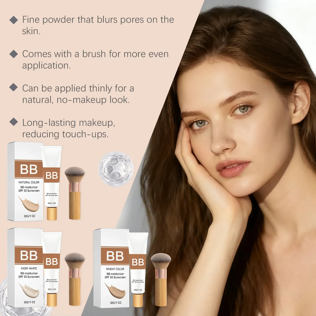SPF 30 PA+++ BB Cream Sunscreen Makeup Kit – All Skin Types
