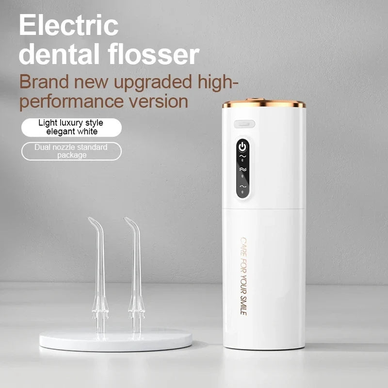 GLONXD 280ml Portable Water Flosser | USB Rechargeable, 3 Modes