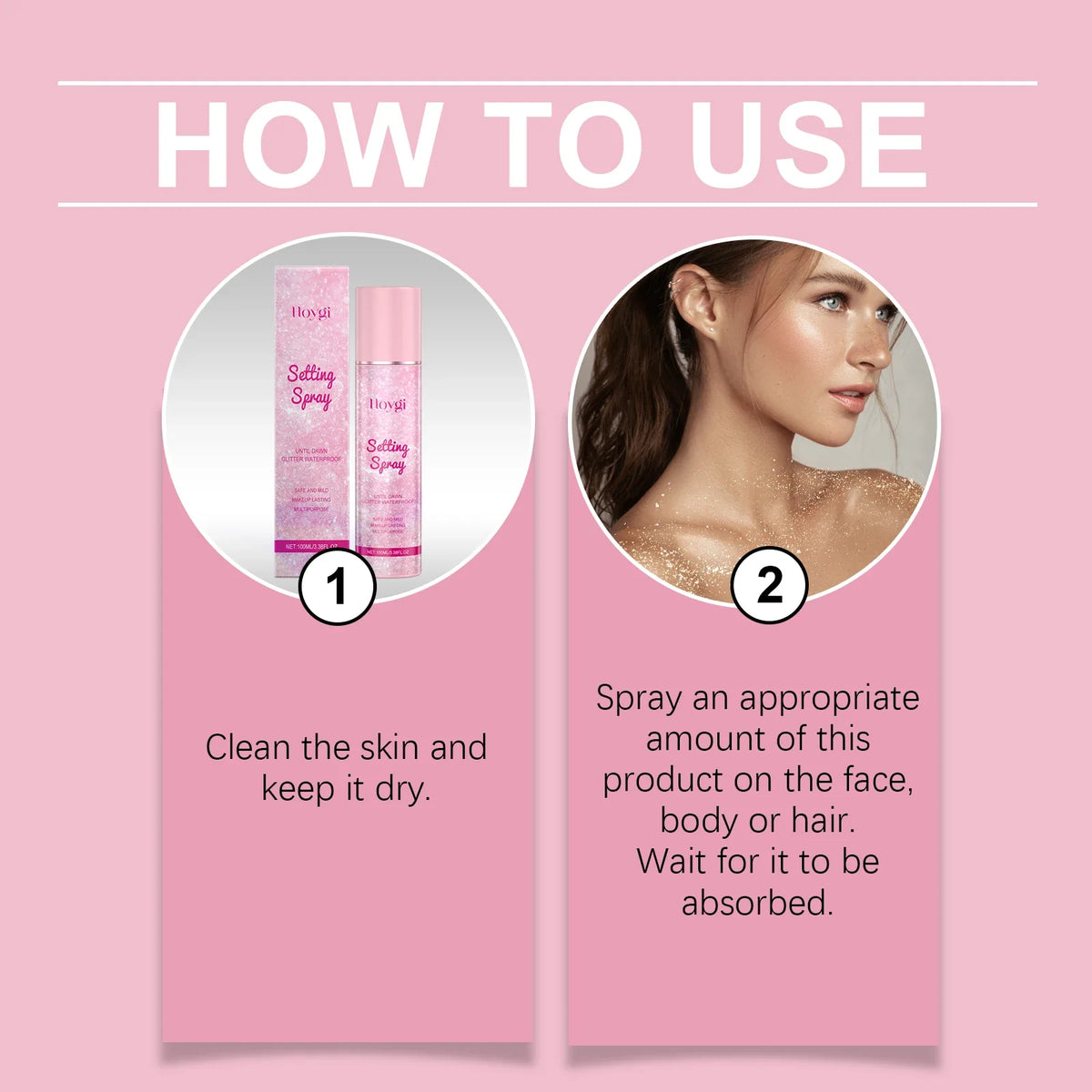 Hoygi Flash Setting Spray – Oil Control & Waterproof Makeup Fixer