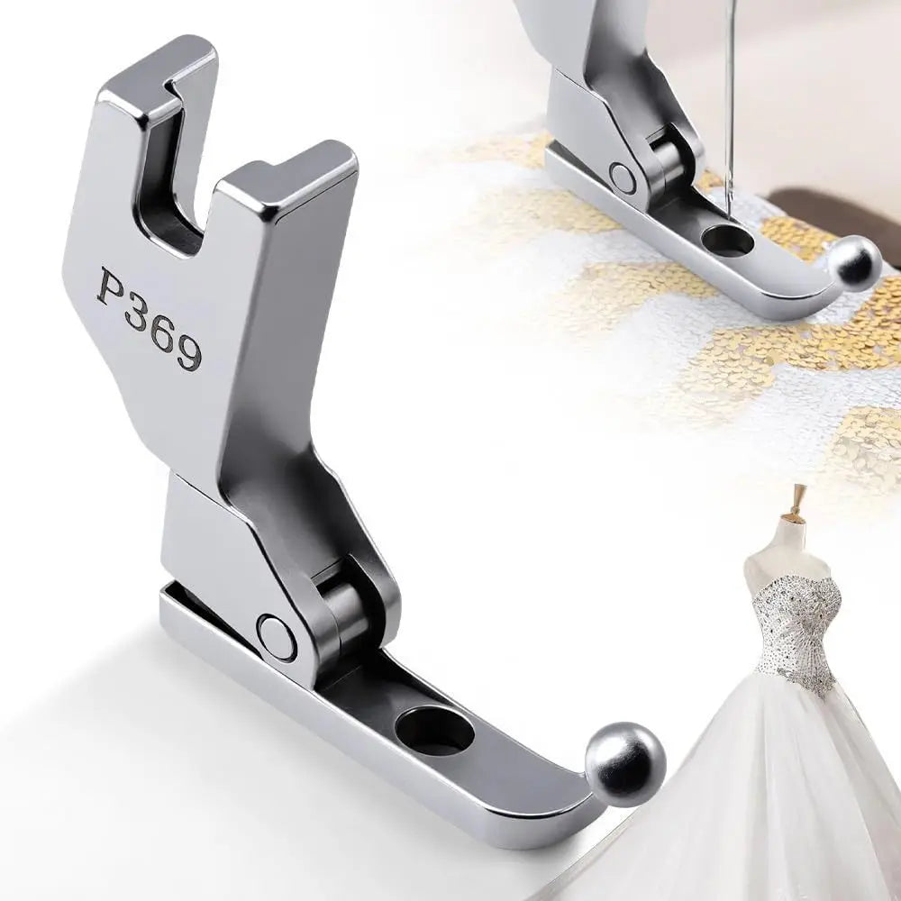 Steel Bead Sequin Special Presser Foot Bead-free P369 Sewing No